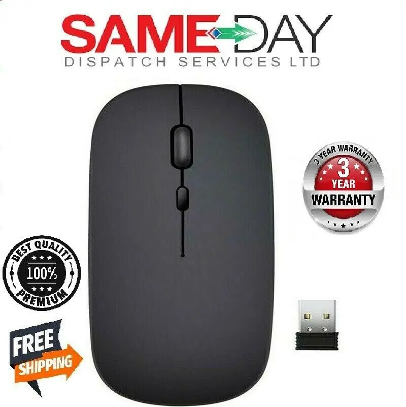 

Беспроводная оптическая мышь, 2,4 ГГц + USB