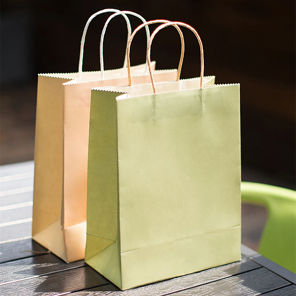 500 шт./лот пользовательские крафт бумажный мешок для упаковки конфет от