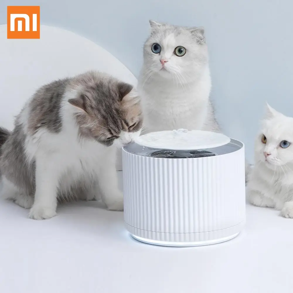 

Умный питьевой автомат Xiaomi Furrytail для кошек и собак, автоматическая подача воды, диспенсер, фонтан с фильтром, чаша для кошек и собак