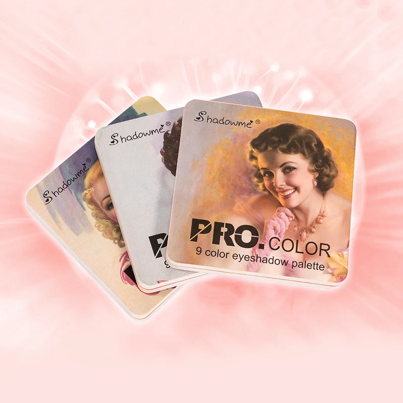 Лучшие продажи глаз диск для теней 9 цветов Тени макияжа оптом |