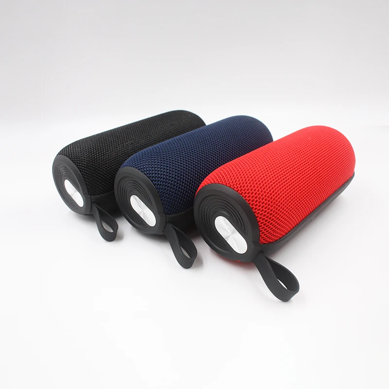 

2021 Bluetooth Music Woofer Waterproof Portable Outdoor LED Wireless Column Speaker Supports TF Card FM Radio Auxiliary Input