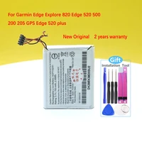 new original battery for garmin edge explore 820 520 500 200 205 gps edge 520 plus 361 00043 00 high quality