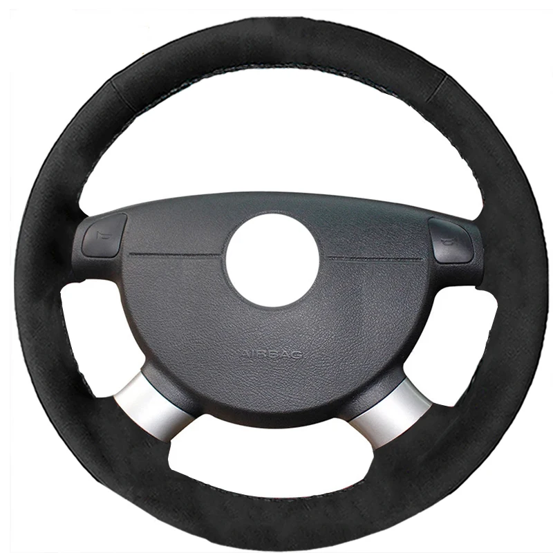 

Alcantara Leather Suede Car Steering Wheel Cover for Chevrolet Sail 2004-2009