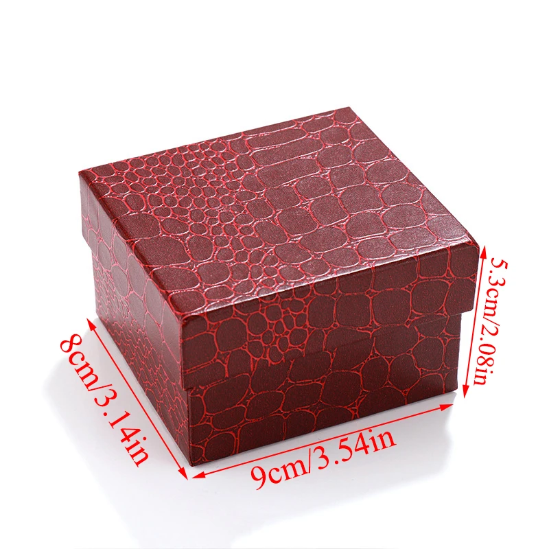 Драгоценный камень Чехол Коробка для часов коробка ювелирных изделий серьги
