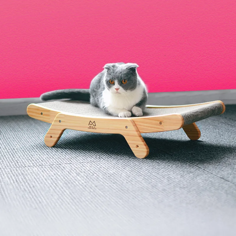 Кота гофрированной Бумага диван кровать кошки забота о когтях игрушки