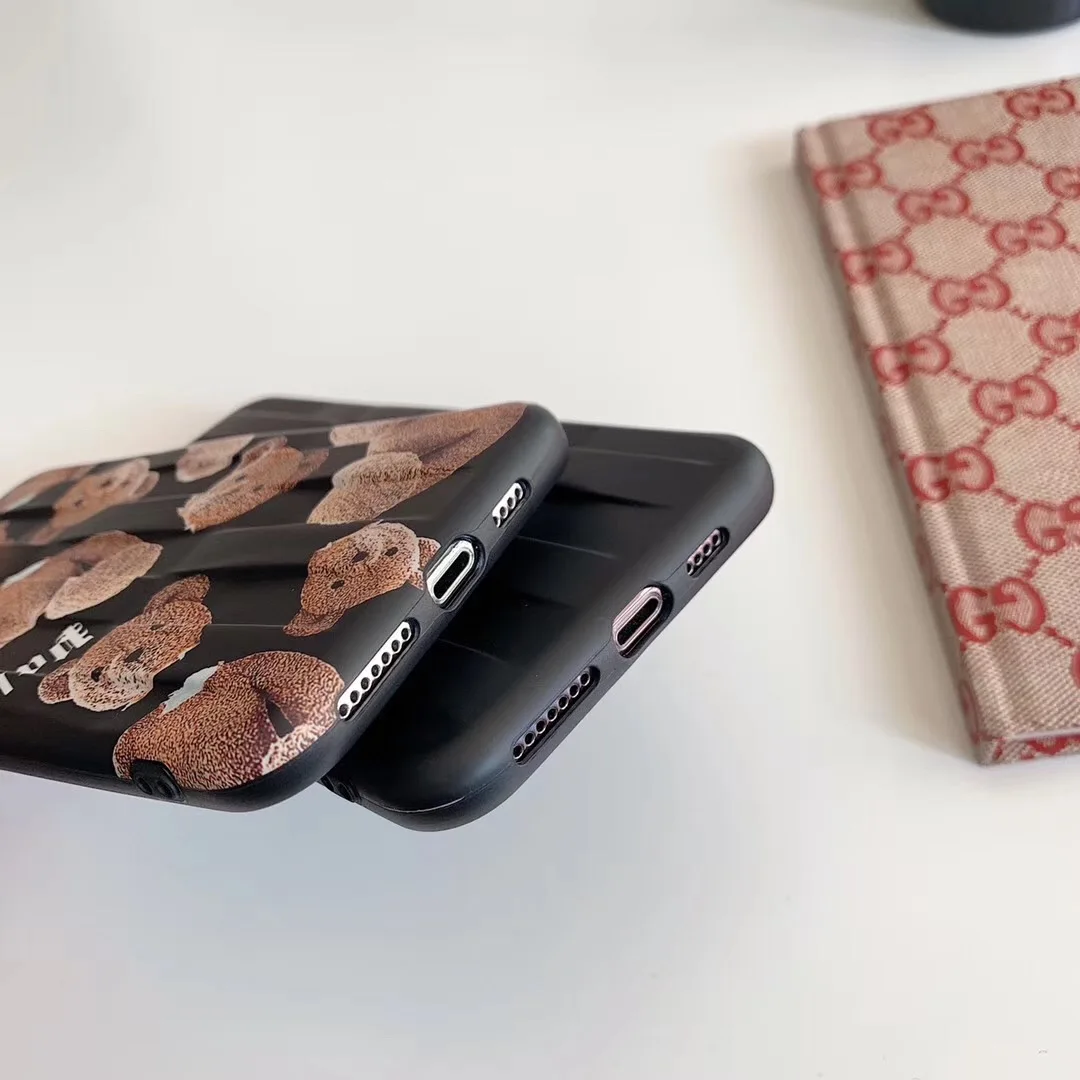 Новый Уличный Скейтборд ангелы медведи 3D чехол для телефона iphone 7 8 plus 11 pro x xs max xr