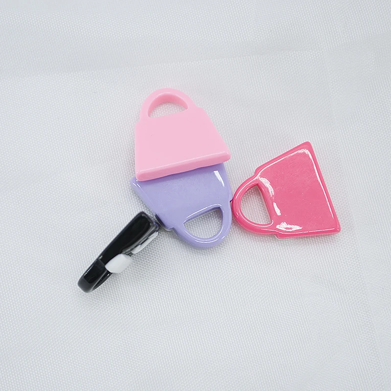 

50pcs/lot women's handbag DIY Resin Cabochon for Earring Necklace Pendant Flatback Fake bag Children's toys Homemade Gift