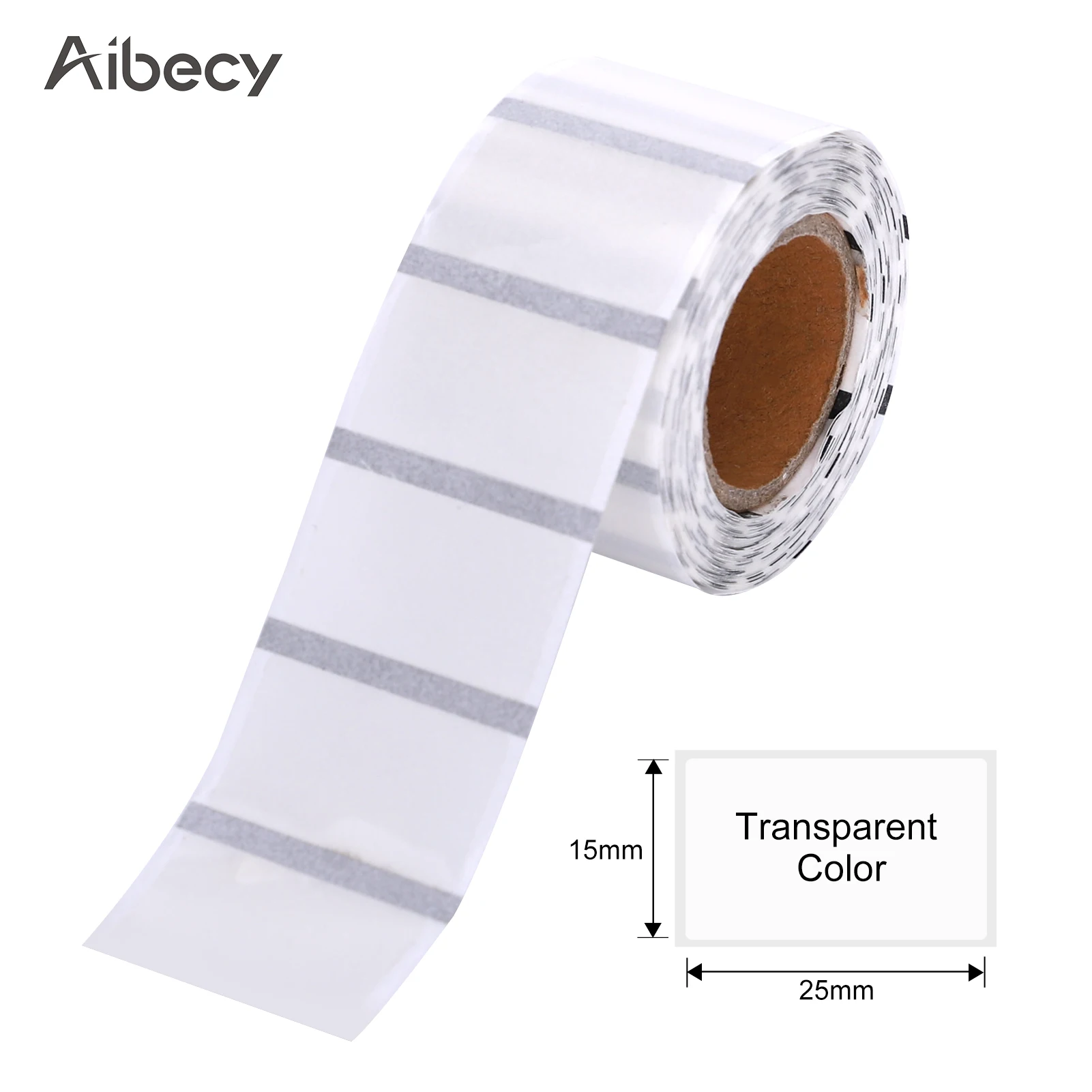 

Прозрачная Клейкая термоэтикетка Aibecy, наклейка, ценник, этикетка, бумага, водонепроницаемая, маслостойкая, устойчивая к разрыву для принтер...