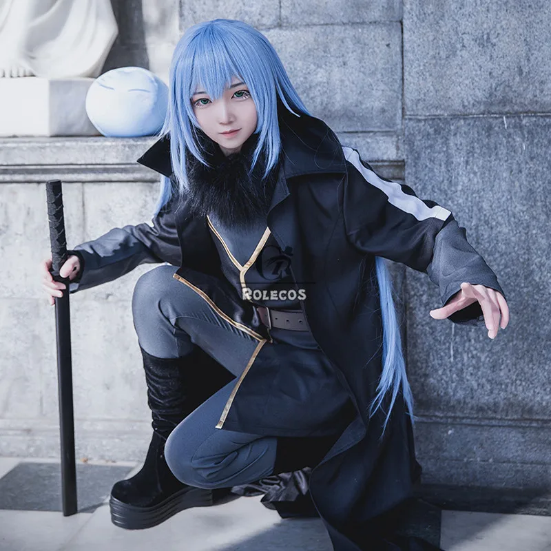 Костюм для косплея ROLECOS Rimuru Tempest аниме Tensei shitara Slime Datta Ken 2-й сезон косплей костюм