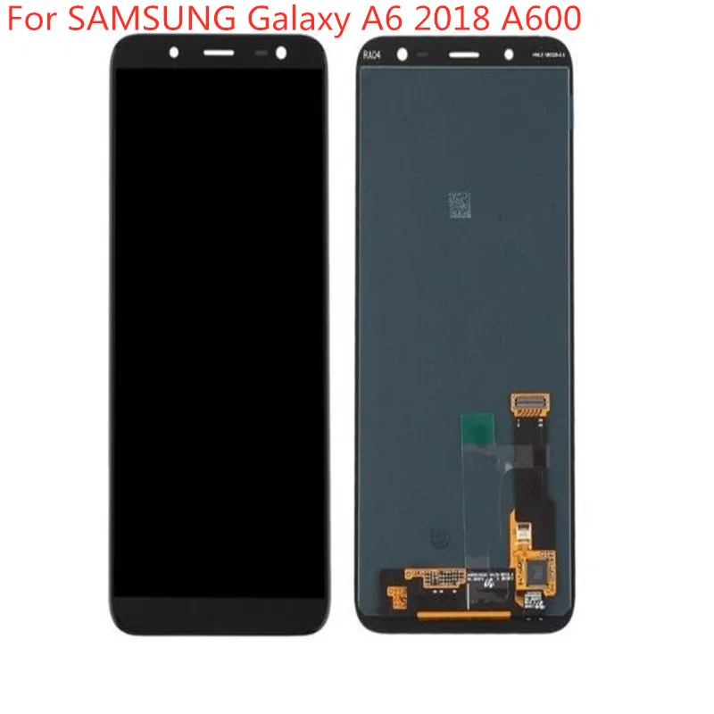 Для SAMSUNG Galaxy A6 2018 A600 ЖК-дисплей сенсорный экран дигитайзер в сборе Высокое
