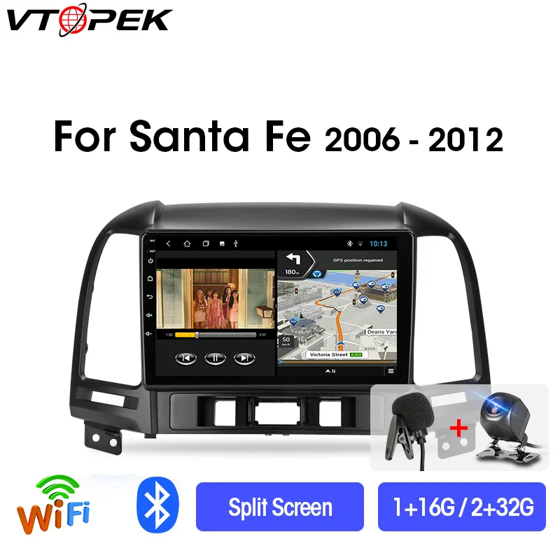 Vtopek 9 &quot4G + WiFi DSP 2din Android 10 0 Автомобиль Радио Мультимедийный проигрыватель
