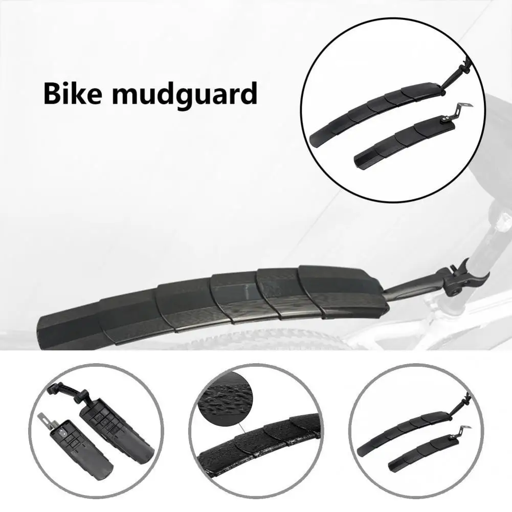 

Stable Metal Lengthened Retractable High Strength Mudguard for Bike