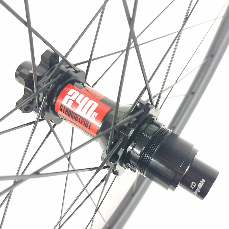 1220g SPEEDSAFE 29er MTB XC 27 мм бескамерная 240 прямая тяга boost углеродная велосипедная