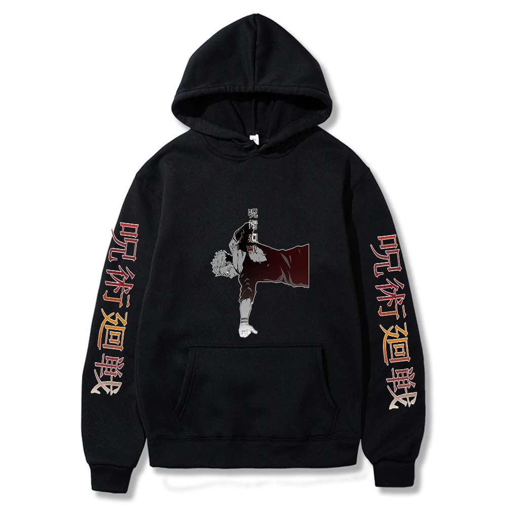 

Jujutsu Kaisen Winter Hoodie Women Loose Autumn Streetwear Printing Hoodies Pullovers Fashion
