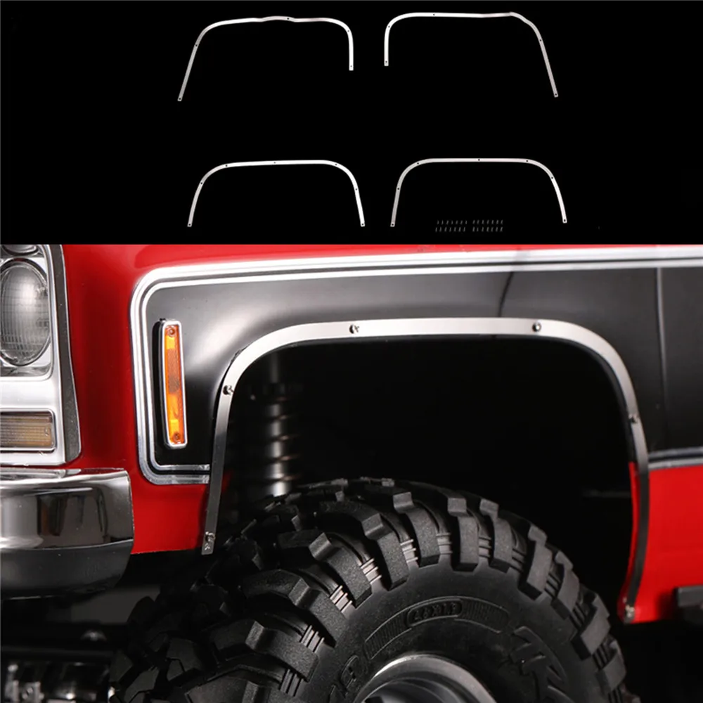 Автомобильные колеса планки яркие полосы брови бар для TRAXXAS TRX4 T4 K5 Блейзер Chevrolet RC