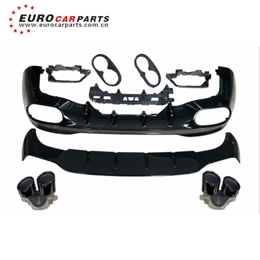 

2021 Новый CLA CLASS W118 CLA45 задний диффузор и наконечники глушителя для W118 CLA45 диффузор и выхлопные наконечники