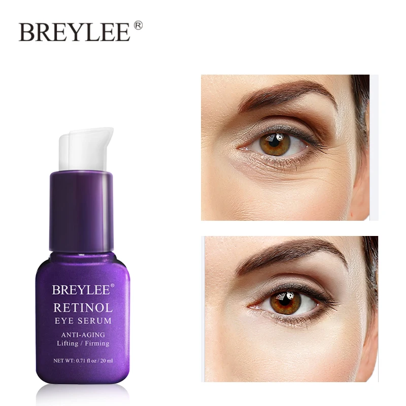 

Retinol Eye Serum Anti-Aging Ageless Instantly Reduce Eyes Fine Lines Eye Care Eye Mask Eye Cream Moisturizing Firming TSLM1