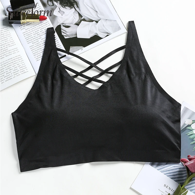 Sweeform женский бюстгальтер тонкий бесшовный без косточек спинки бесшовные