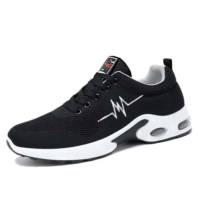 

2021 Cheapest Men Casual Shoes Men Sneakers Summer Running Shoes for Men Lightweight Mesh Shoes Breathable Men'S Sneakers White