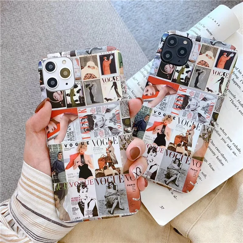 Мода США VOGUE королева принцесса девушка женский босс журнал Жесткий PC чехол для