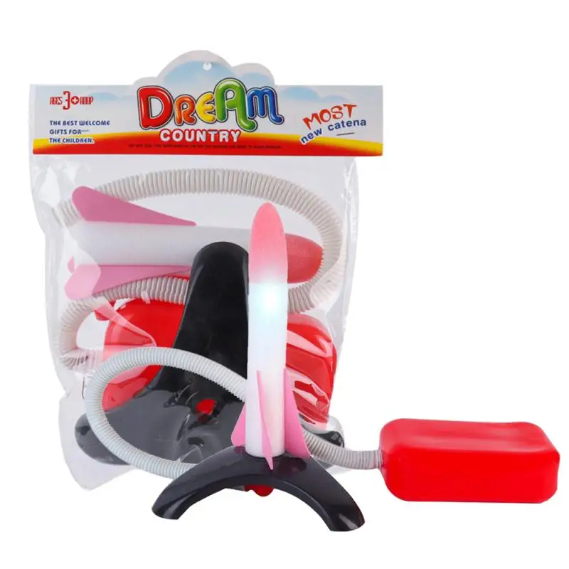 Детская воздушная пусковая установка ступенчатый насос ножной игрушечный