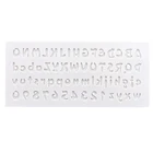 Алфавит с цифрами, силиконовая форма для поделок, инструменты для смолы, кекс, фотография