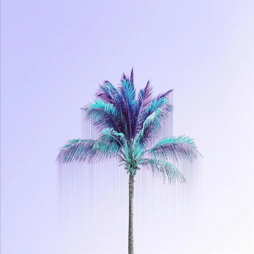 Готический готический пляжный коврик покрывало с растениями Геометрические