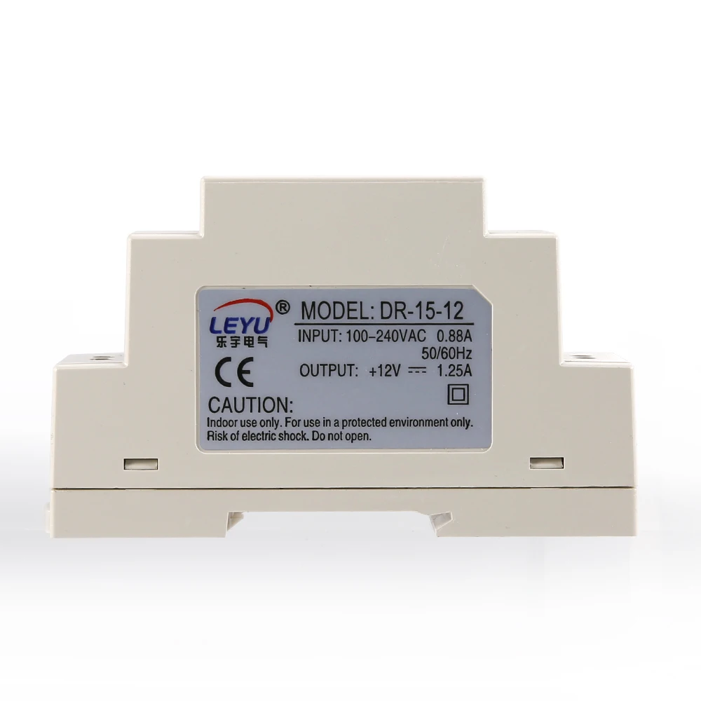 2 года гарантии профессиональный производитель 15 Вт в din-рейка импульсный