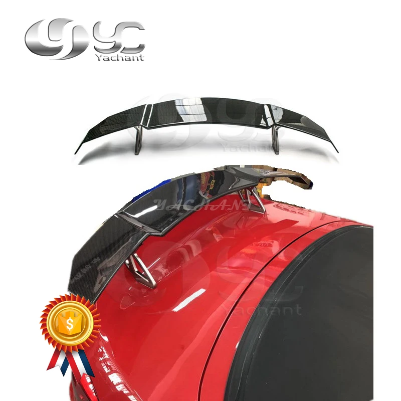 Благоприятный несовершенный сухой задний спойлер из углеродного волокна