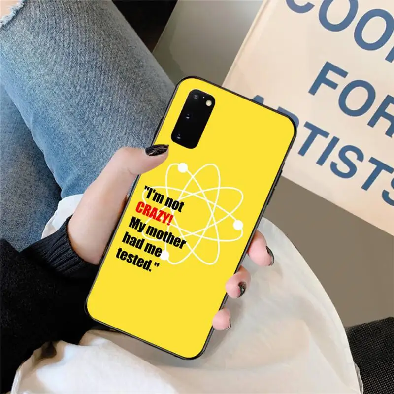 CUTEWANAN The Big Bang Theory TBBT DIY Printing Phone Case cover Shell for Samsung S20 plus Ultra S6 S7 edge S8 S9 S10 5G | Мобильные
