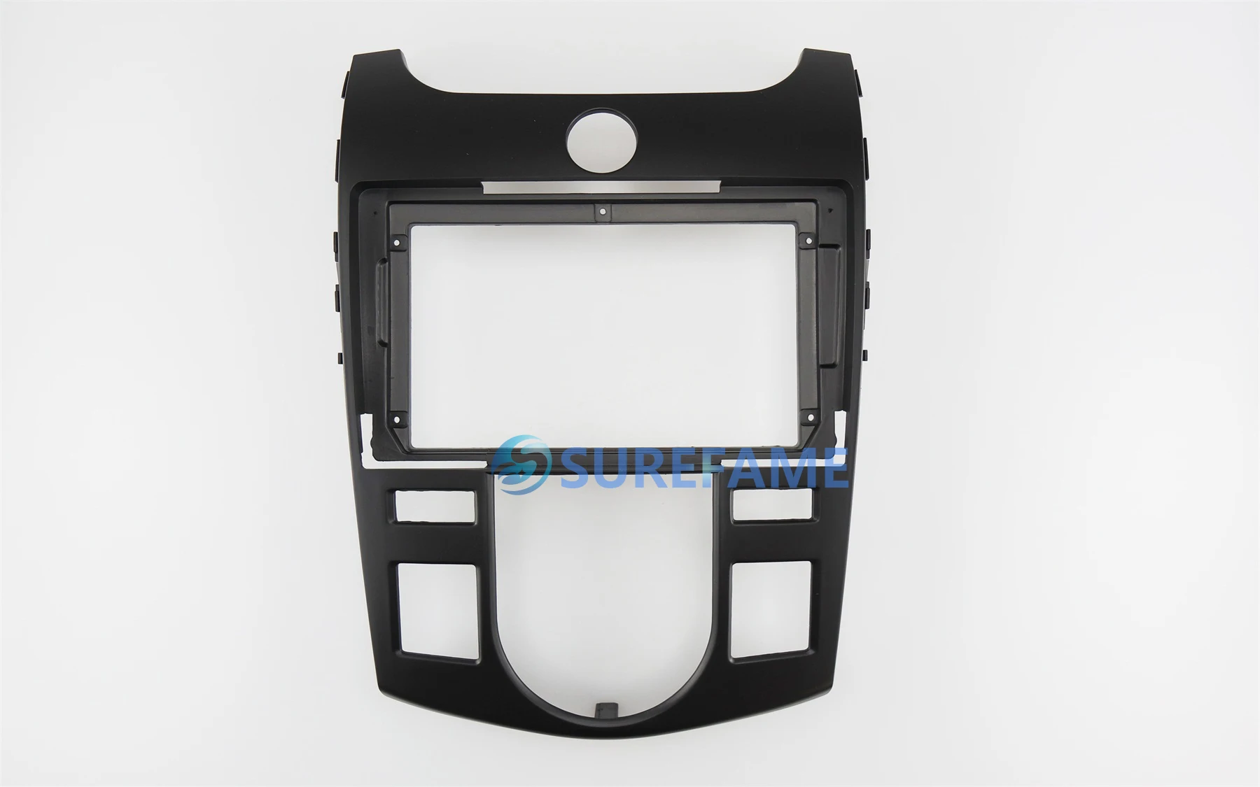 9 inch Car Fascia Radio Panel for KIA Cerato Forte 2009-2012 (Auto A/C Black) Dash Kit Install Facia Bezel Trim Plate Console | Автомобили