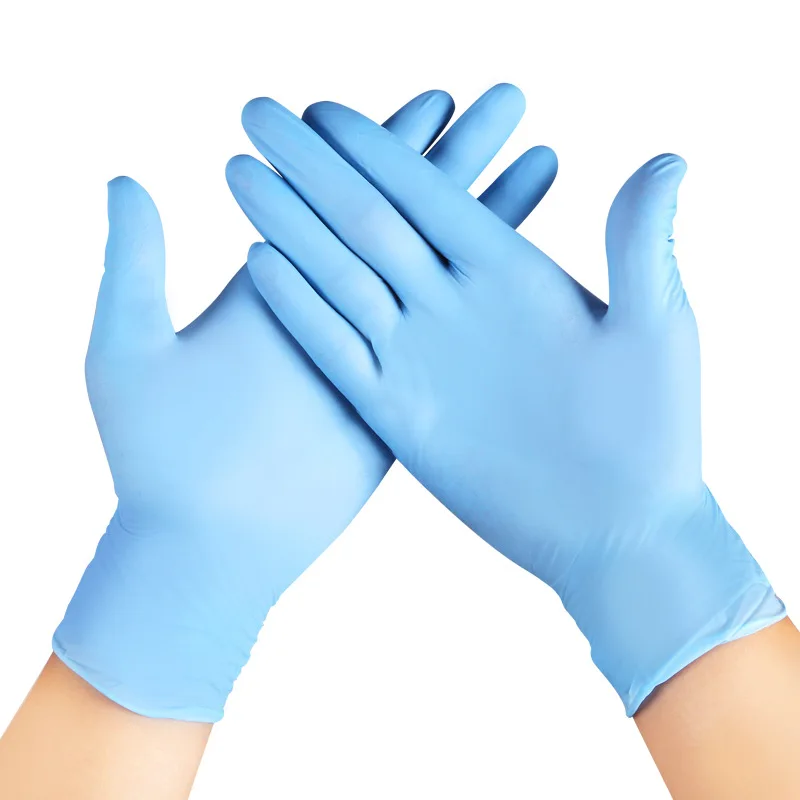 

PVC Gloves Cleaning Protection Nitrile Disposable 100 PCS Gloves i Baby Mittens Food Gloves Inspection latex Kitchen kids Work