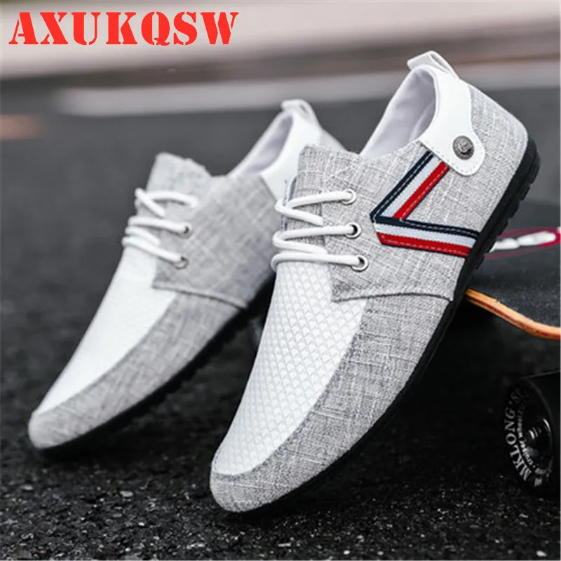 

Men Casual Shoes Mens Canvas Shoes Zapatos De Hombre For Men Shoes Slip On Loafers Italian Men Fashion Flats Brand Running Shoes