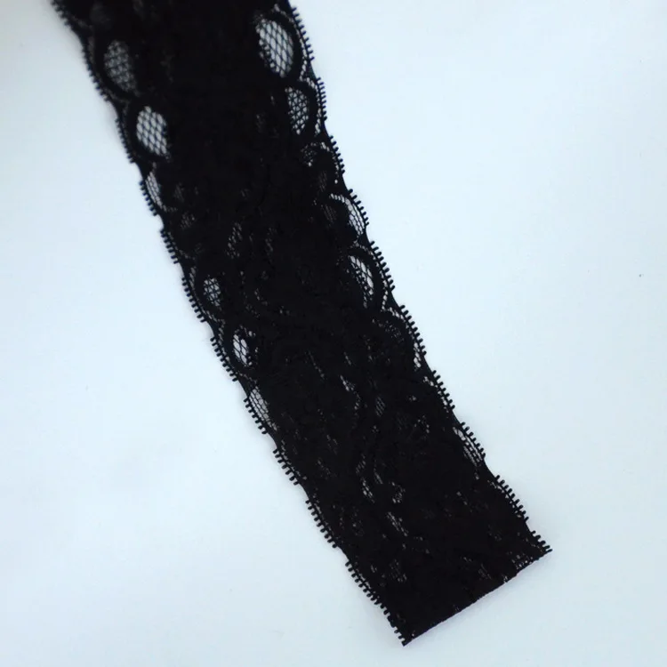 Однометровая черная белая бежевая красная ширина 5 см эластичная цветная