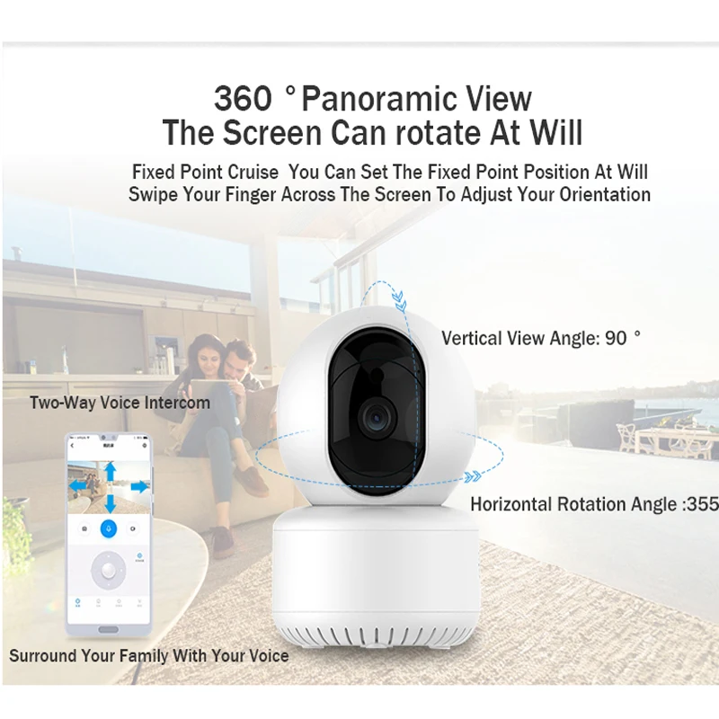 Wifi IP камера HD 720P 1080P Домашняя безопасность облачная Беспроводная камера ночного видения двухстороннее аудио автоматическое отслеживание CCTV камера iCsee приложение Onvif