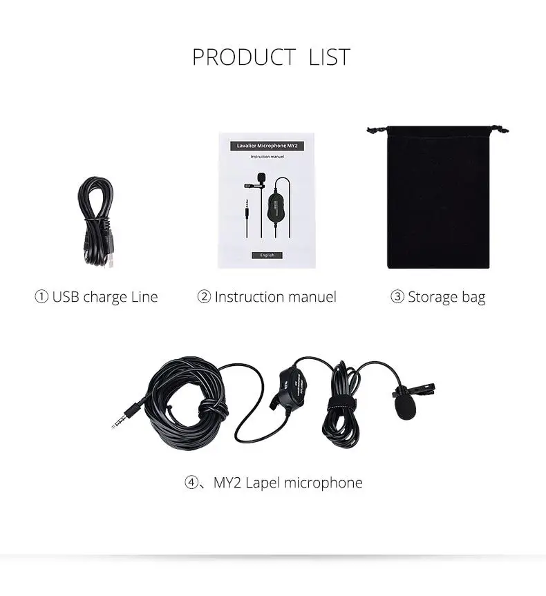 BEESCLOVER для записи прямой трансляции SLR камеры микрофон MY2 всенаправленный Аудио