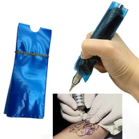 400pcs disposable tattoo pen cap protective sleeve supply for tattoo machine accessories professional tattoo supplies cover blue
