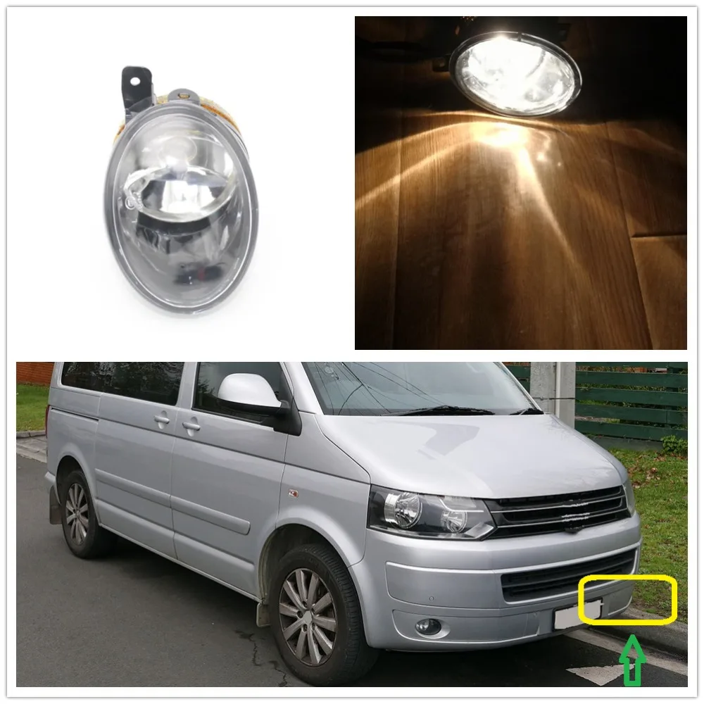 Левая сторона для VW Transporter Multivan Caravelle T5 T6 2010 2011 2012 2013 2014 2015 передняя галогенная