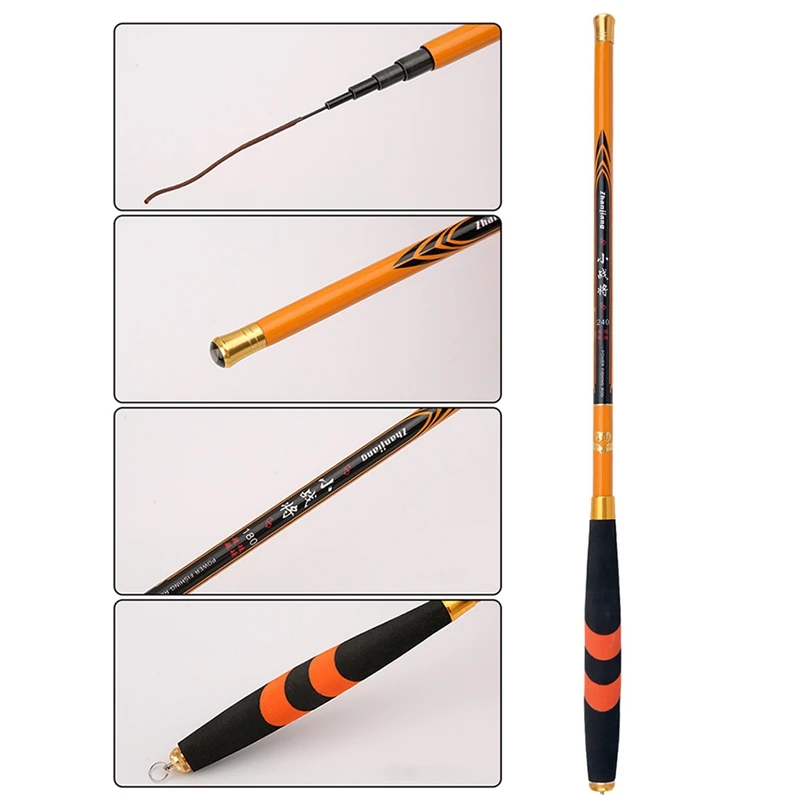 

Outdoor Fashion Gear Pocket Fishing Rod Carbon Rod Short Section Of Stream Pole Pole In Hand