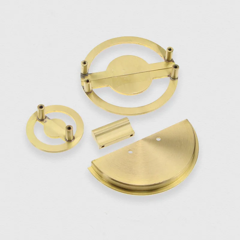 Медная ручка под старину полукруг тянет ручки гардероба двери в китайском стиле