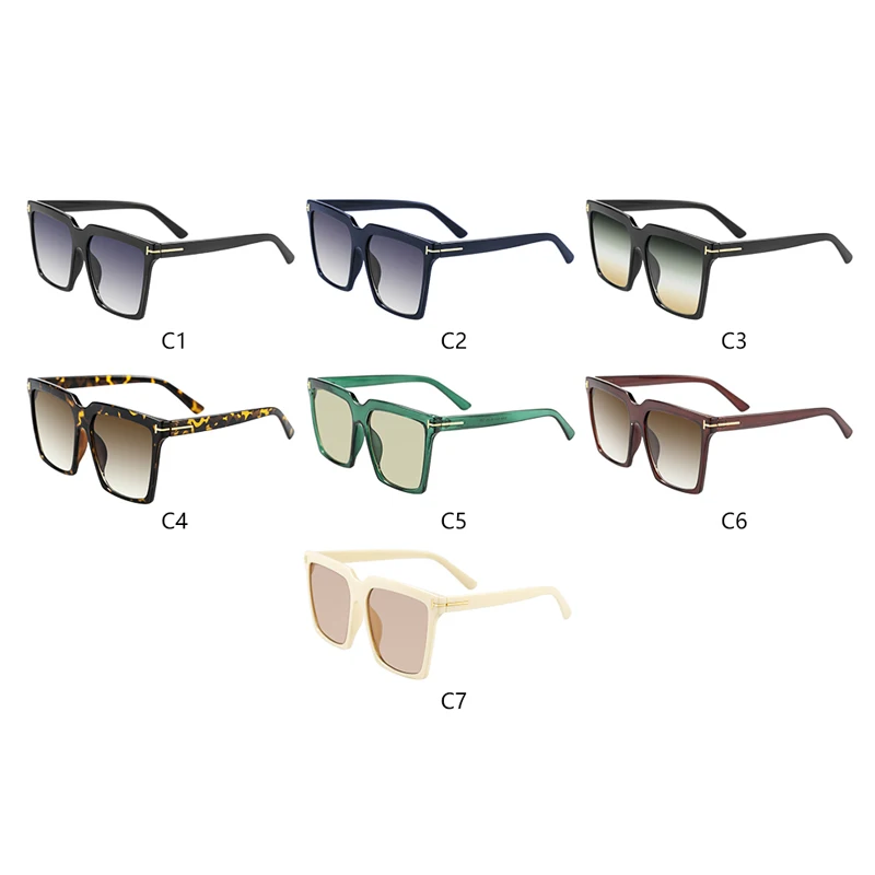 

New Fashion square Sunglasses Women 2021 trend Gradient Sunglasses Luxury Brand Designer Women's sunglasses UV400 Outdoor travel