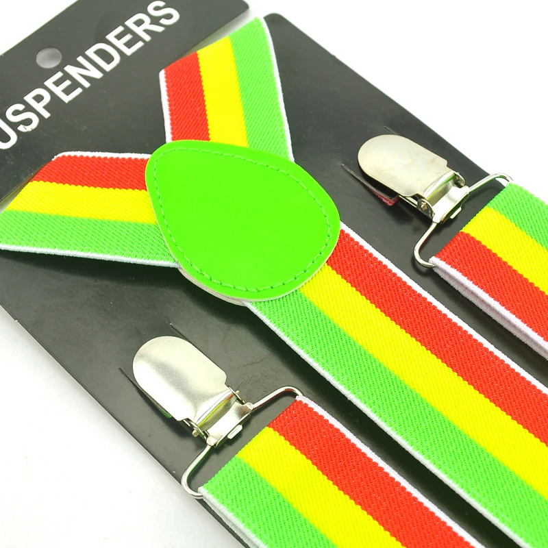 Мужские и женские мужские подтяжки унисекс Эластичные на клипсах 3 5 см широкая