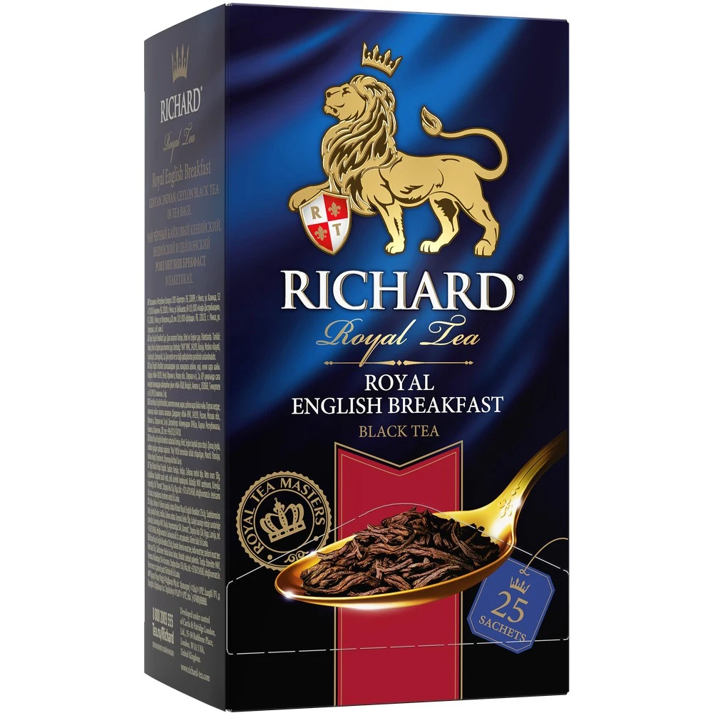 Чай Richard &quotRoyal English Вreakfast&quot черный 25 сашет |