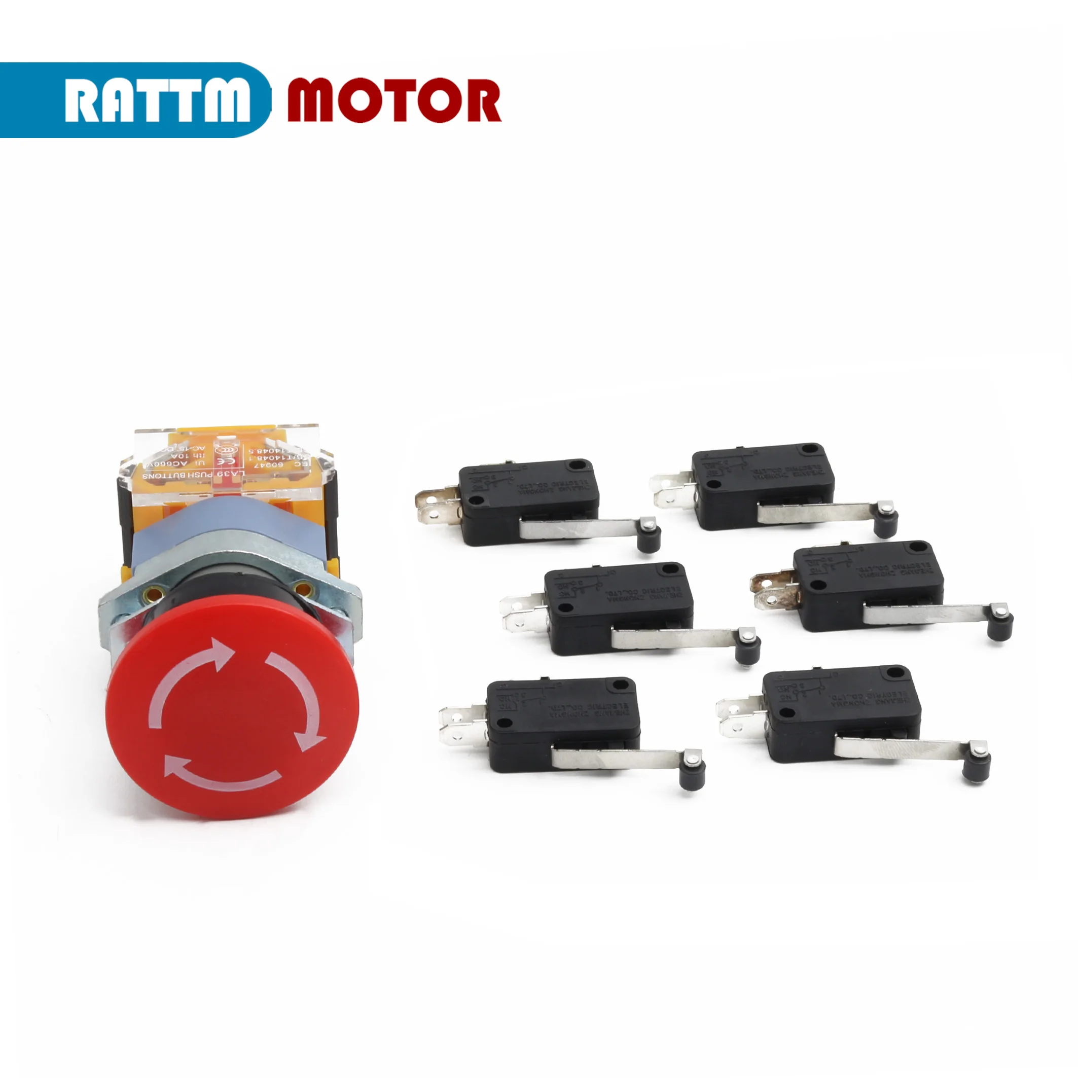 Красный знак аварийный E Stop 22 мм 1 NO NC CNC 6 шт. Ограниченная серия Micro Switch|switch save|switch