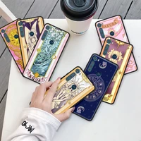 Case for Motorola Moto Play Power Lite One Fusion Plus Hyper G30 G10 Soft Stylus Phone Coque Fundas Sakura Magic Card