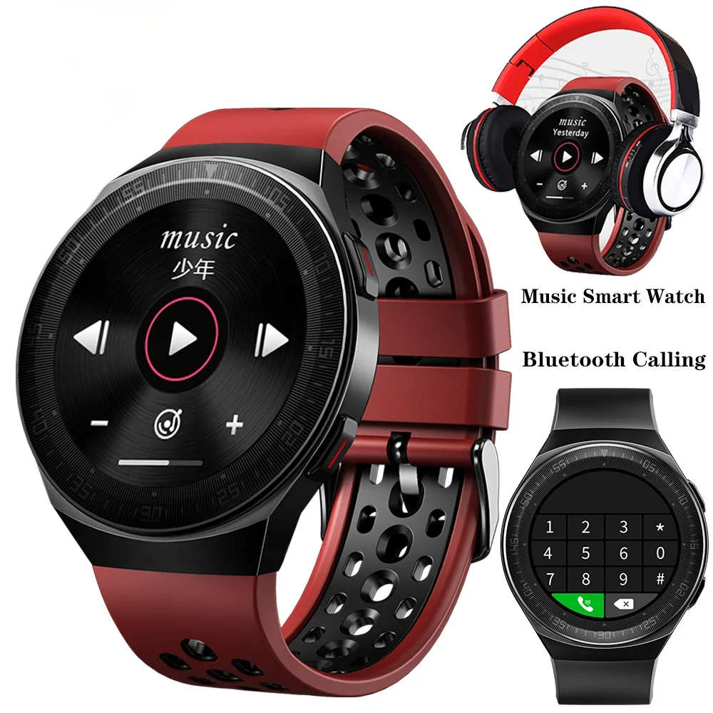 Фото Мужские Смарт-часы с MP3-плеером и памятью 8 Гб | Электроника