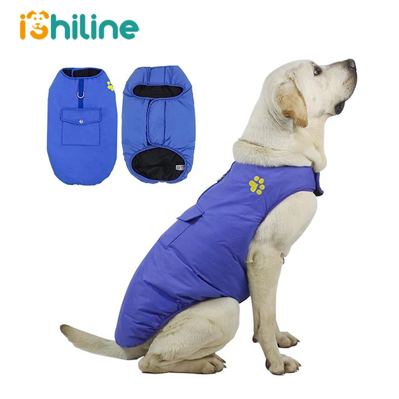 2019 Большой Одежда с принтом в виде собак осень зима Новая двухсторонняя можно