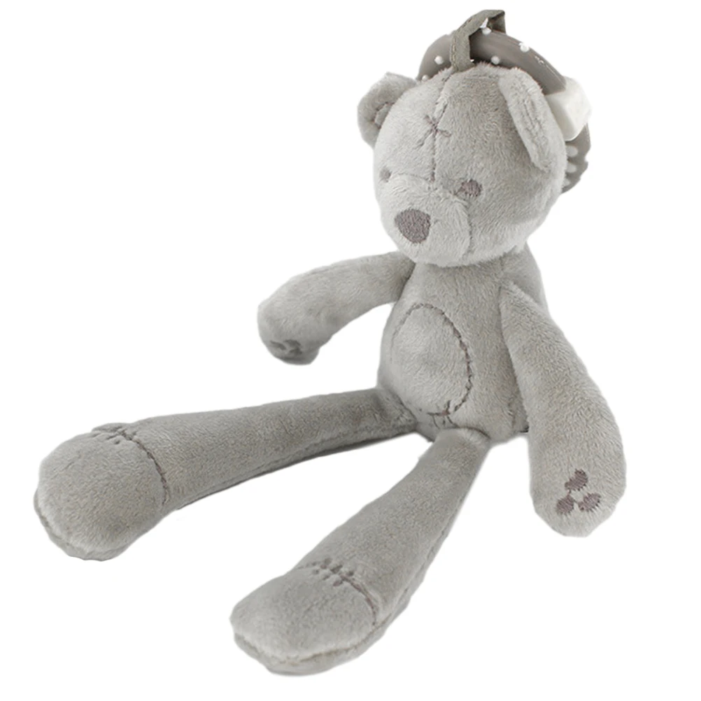 Симпатичная игрушка для детской кроватки коляски Кролик медведь мягкая плюшевая