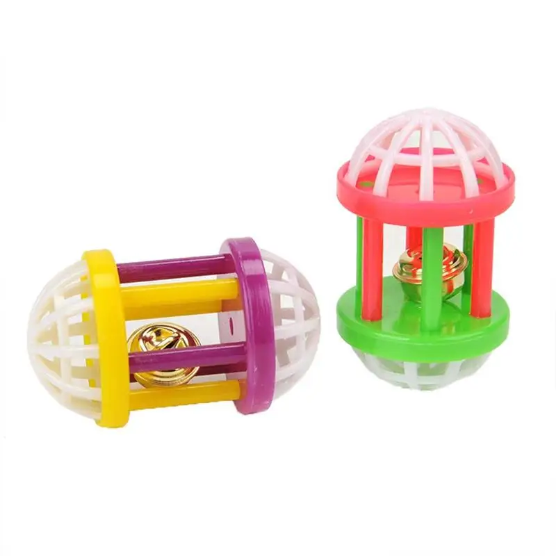 Пластиковая игрушка котенок с гантелями Jingle милая собака Кот обучающий