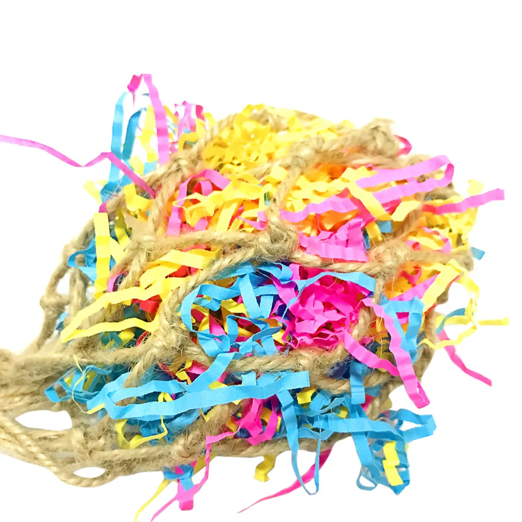 

Bird Toys Hanging Pulling Mesh Bag Foraging Bird Wire Drawing Toy 2019New Arrivals Best Selling Dropshipping household family#py
